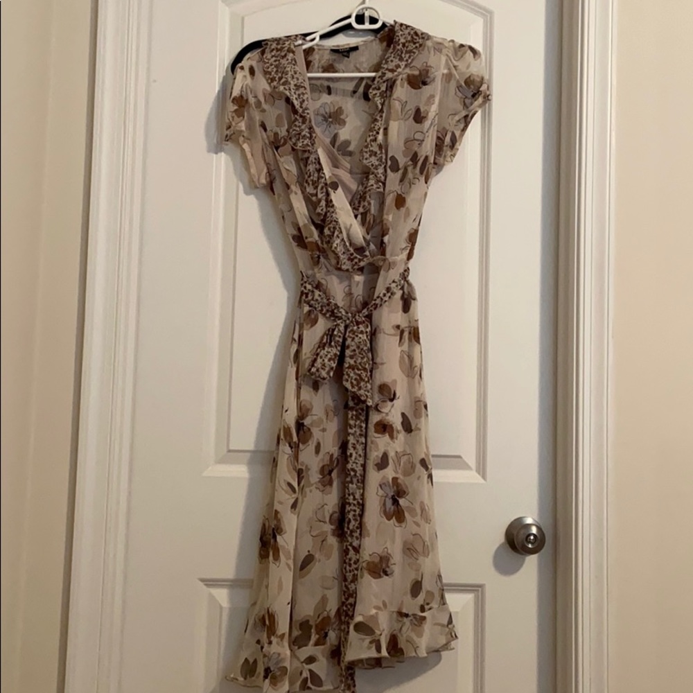 Flower flowing dress